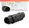 Picture of Type 2 to Type 1 J1772 EV Cable Adapter Hybrid Car Plug Nissan Mitsubishi Tesla